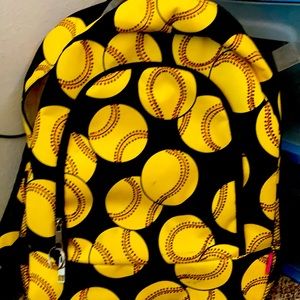 Softball backpack 🥎🤍
